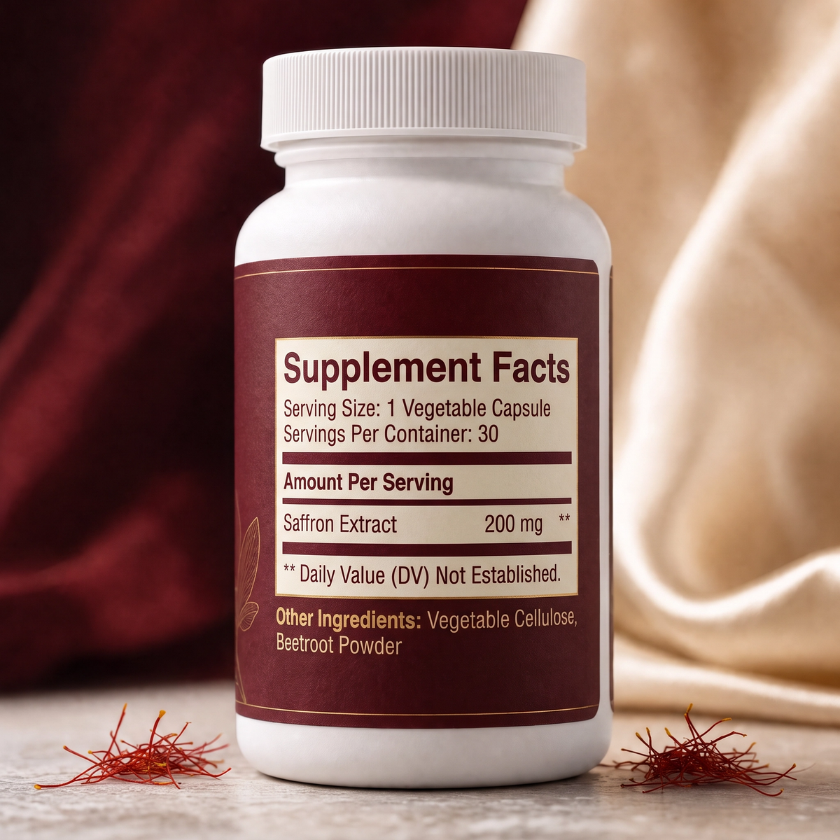 Daily Saffron Mood & Stress Support