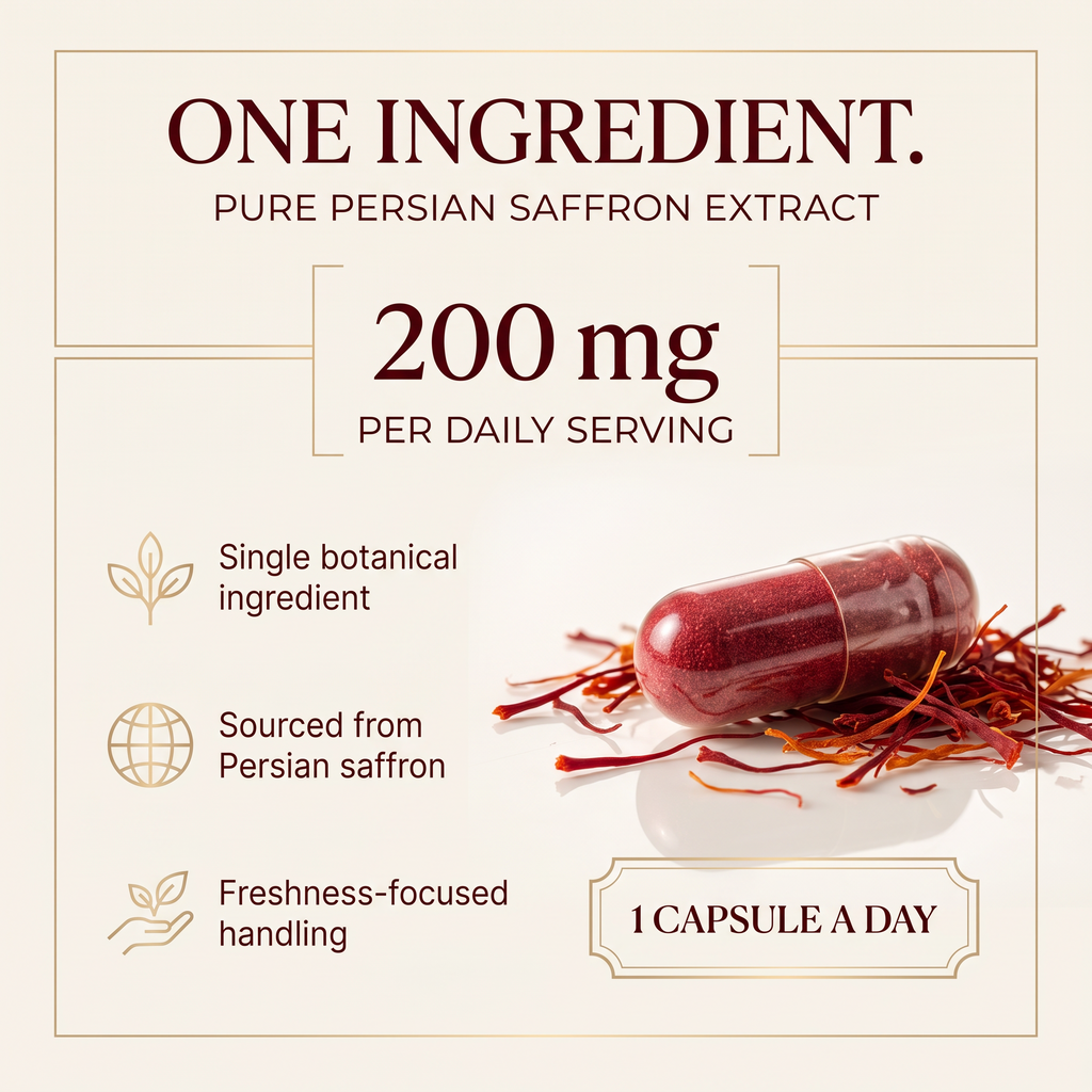 Daily Saffron Mood & Stress Support