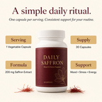Daily Saffron Mood & Stress Support